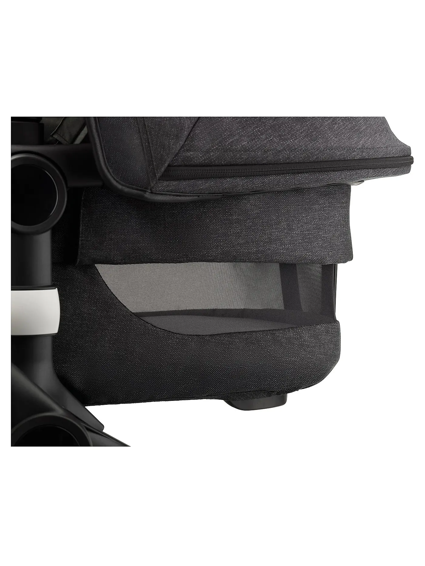 BUGABOO | Kombikinderwagen Fox3 Mineral Komplett Set Schwarz / Schwarz | 